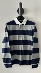 ポロラルフローレン ストライプ ラグビー 長袖Tシャツ