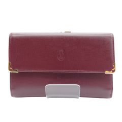 激レア 美品 Cartier カルティエ マストライン 二つ折り 財布 がま口 
