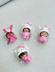 新品 ハローキティ モンチッチ ぬいぐるみ キーホルダー