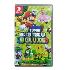 Nintendo 任天堂 スイッチ New スーパーマリオブラザーズ U デラックス 1 ゲームソフト - 【中古】 12603K341