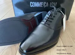 新品 COMME CA ISM コムサイズム プレーントゥドレスシューズ 05ブラック 25.0cm 85ZY02 定価18,900円のサムネイル