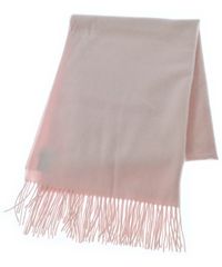 LANVIN ランバン カシミヤ100% 大判ショール マフラー ピンク - メルカリ