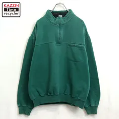 90s vintage Columbia ハーフジップ スウェット トレーナー メンズ 表記Mサイズ