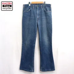 70s vintage Levi's 646 フレア デニムパンツ メンズ 表記36×34サイズ