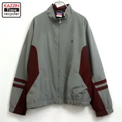 00s Champion 裏メッシュ ツートン ジャケット メンズ 表記Lサイズ