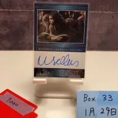 ゲーム・オブ・スローンズ  サンサ・スターク 直筆サインカード メルカリ