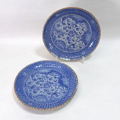 古伊万里、印判イゲ八寸皿、2 枚セット ⑮ - メルカリ