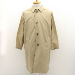 訳あり ナノユニバース 西川ダウン 3WAY ステンカラーコート ベージュ