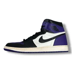 NIKE 2018 Air Jordan 1 Retro High OG Court Purple ジョーダン1 コートパープル ナイキ 555088-501 パープル 30cm （10369M）