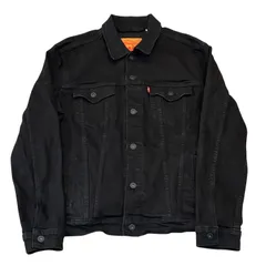 US規格 Levis TYPE 3 BLACK DENIM Tracker JKT L リーバイス ブラックデニム トラッカージャケット 黒 72334-0223 サード 古着