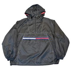 90s ナイロン アノラックジャケット マウンテンパーカー チェック Tech