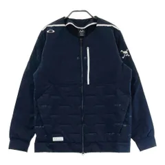 サイズ：M OAKLEY オークリー FOA402839 中綿 ジップジャケット スカル刺繍 ブラック系 [240101639164] ゴルフウェア メンズ ストスト