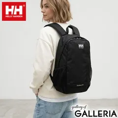 【日本正規品】 ヘリーハンセン リュック 大容量 HELLY HANSEN メンズ レディース 丈夫 軽い 軽量 ブランド おしゃれ カジュアル 大人 かわいい バックパック デイパック 20L A4 フィヨルドランド20 HY92324 ブラックのサムネイル