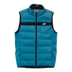 サイズ：4 NEW BALANCE GOLF ニューバランス 2024年モデル ダウンベスト  ネイビー系 [240101601009] ゴルフウェア メンズ ストスト