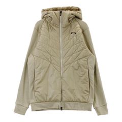 サイズ：M OAKLEY オークリー 2024年モデル フード付 中綿ジャケット ベージュ系 [240101643046] ゴルフウェア メンズ ストスト