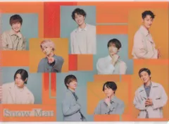 SnowMan 22年ポートレートシリーズ 集合 ミニクリアファイル 横