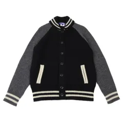 ジュンヤワタナベマン コムデギャルソンJUNYA WATANABE MAN COMME des GARCONS ウールラグランニットジャケット 黒他Lのサムネイル