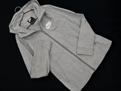 NIKE ナイキ ジップアップ パーカー sizeM/グレー ■◇ レディース
