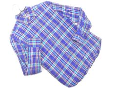 BEAUTY & YOUTH ビューティ&ユース ユナイテッドアローズ チェック シャツ sizeXS/青 ■◇ メンズ