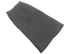 COMME CA ISM コムサイズム カーゴ ロング スカート size11/黒 ■◇ レディース