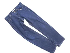 INED イネド ストレッチ テーパード デニムパンツ size9/青 ■■ レディースのサムネイル