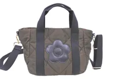 MARY QUANT マリークワント 2WAY ショルダー バッグ カーキ ■■ レディース