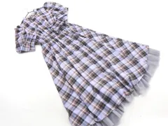 31 Sons de mode トランテアンソンドゥモード チュール チェック ワンピース size38/ラベンダー ■◇ レディース