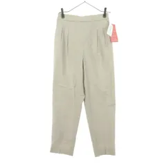 未使用 GLOBAL WORK グローバルワーク スラックスパンツ M ベージュ系 レディース 古着