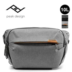 【新品】 ピークデザイン エブリデイ スリング 10L ブラック Everyday Sling 10L Black Peak Design BEDS-10-BK-3 カメラバッグ 13インチPC収納対応 リサイクルナイロン 撮影用スリングバッグ