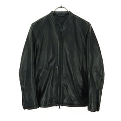archive y2k 本革 ピッグレザージャケット シングルライダース 黒 L