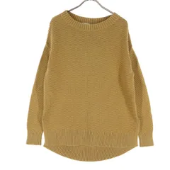 美品 GAP ギャップ 長袖 コットン ニット XS ブラウン系 メンズ 古着