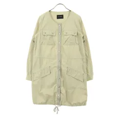 Ray Beams レイビームス 長袖 ノーカラーコート ベージュ系 レディース 古着
