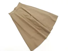 N. エヌ ナチュラルビューティーベーシック フレア フレア スカート sizeS/ベージュ ■◇ レディース