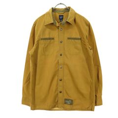 ヒューストン 長袖 ミリタリー シャツ ペイント スタッズ 装飾 M 