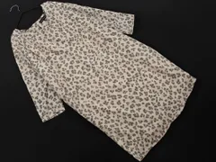 URBAN RESEARCH アーバンリサーチ レオパード柄 ワンピース sizeF/ライトベージュ ■◇ レディースのサムネイル