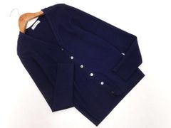 NEWYORKER ニューヨーカー リブ カーディガン sizeM/紺 ■◇ レディース