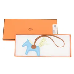 【Sランク】 エルメス HERMES ロデオ PM アニョーミロ W刻印(2024年) ロデオチャーム アクセサリー レディース セレステ (ライトブルー) ジョーヌミルトン (イエロー) ゴールド (ライトブラウン) 正規品 新品同様 中古 mbv26009