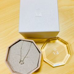 KANDA】K10 YG 馬蹄 0.03ct ダイヤモンド ネックレス - メルカリ