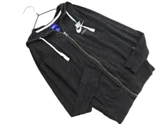 NIKE ナイキ ロゴ プリント ジップアップ パーカー sizeM/紺 ■◇ レディース
