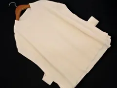 green label relaxing グリーンレーベルリラクシング ユナイテッドアローズ ニット ベスト オフホワイト ■◇ レディース