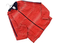 adidas アディダス climaproof ドット フーデッド ジャケット sizeM/赤 ■◇ レディース