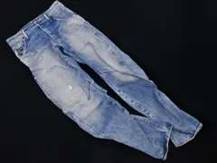 G-STAR RAW ジースターロゥ ダメージ加工 デニムパンツ size29/青 ■■ レディース