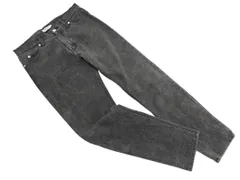 BEAMS BOY ビームスボーイ テーパード デニムパンツ size2/黒 ■■ レディースのサムネイル