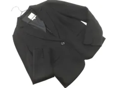 KUMIKYOKU 組曲 テーラード ジャケット size1/黒 ■■ レディース