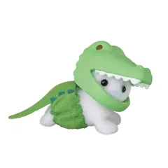 新品 シルバニア シルバニアファミリー 赤ちゃんアドベンチャーシリーズ アザラシの赤ちゃん（はいはい）とワニのかぶりもの