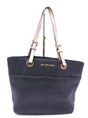 MICHAEL KORS マイケルコース レザー トート バッグ 黒 ■■ レディース
