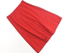 TOMORROWLAND トゥモローランド フレア スカート size36/赤 ■◇ レディース