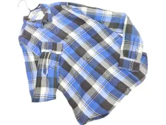 Ralph Lauren ラルフローレン チェック シャツ sizeM/青 ■◇ レディース