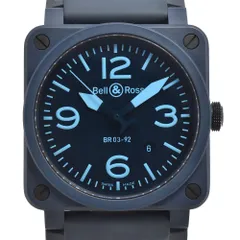 ベル＆ロス Bell＆Ross BR03-92CB BR 03 自動巻き メンズ 良品 箱・保証書付き Q#146555のサムネイル