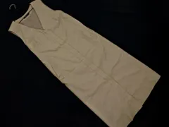 green label relaxing グリーンレーベルリラクシング ユナイテッドアローズ ジップアップ ジャンパースカート ワンピース ベージュ ■◇ レディース